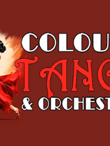 Graphics promoting the concert