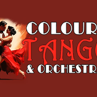 Graphics promoting the concert