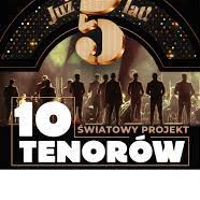 Concert poster: the title of the event and performers on stage.