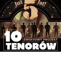 Concert poster: the title of the event and performers on stage.