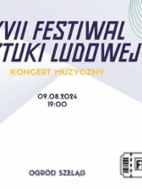 Concert poster with information about the event.