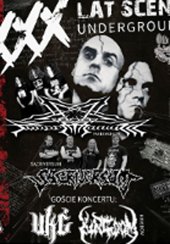 Concert poster with information about the event.