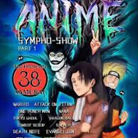 Colourful event poster: three figures drawn in Anime style and information about the event.