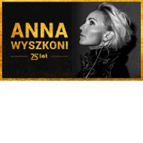 Concert poster - photo of Anna Wyszkoni.