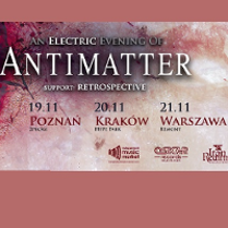 The band's tour poster with information about concerts.