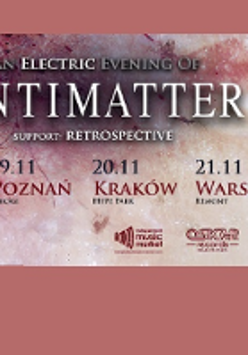 The band's tour poster with information about concerts.