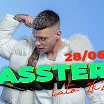 Photo of a young man, Asster, and his name and date of the concert.