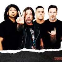 Photo of Billy Talent band.