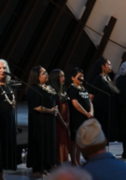Photo of the choir members.
