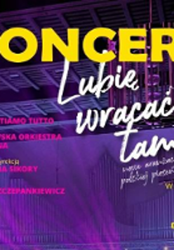 Concert poster with information about the event.