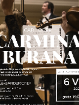 Concert poster with information about the event