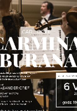 Concert poster with information about the event