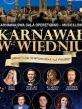 Concert poster with information about the event and small photos of performers..