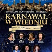 Concert poster with information about the event and small photos of performers..