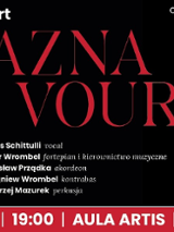 Concert poster with information about the event.