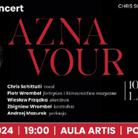 Concert poster with information about the event.