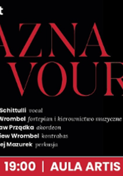 Concert poster with information about the event.