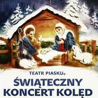 Poster with drawing of the Christmas nativity scene and the title of the concert.