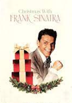 Concert poster with photo of Chuck Wansley and drawing of presents.