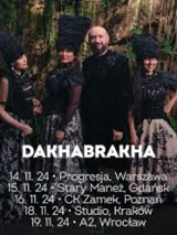 Photo of the band and information about concert tour.