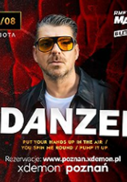 Photo of Danzel and information about the concert.
