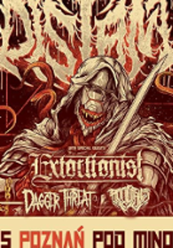 Concert poster with information about the event.
