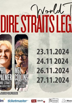 Concert tour poster with information about it.