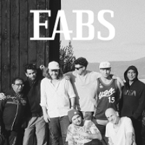 Black and white photo of the band.