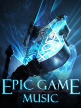 Concert poster.in blue colours.