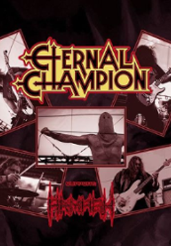 Concert poster: small photos of bands musicians.