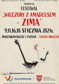 Concert poster with information about the event.