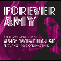 Concert poster: white inscriptions (information about the concert) on violet background