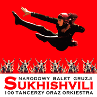 Event poster - a dancer on a red background