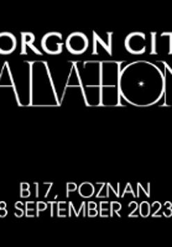 Black and white concert poster with information about the event.