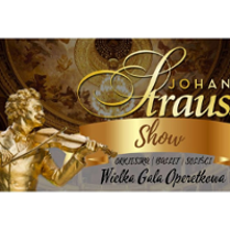 Concert poster in golden colours.