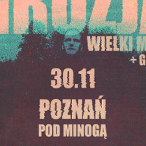 Concert poster with information about the event.