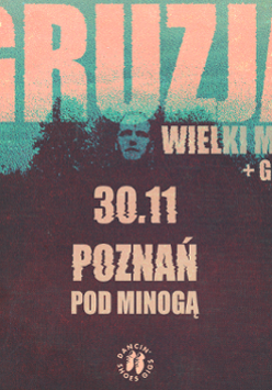 Concert poster with information about the event.