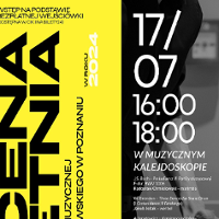 Concert poster with information about the event.