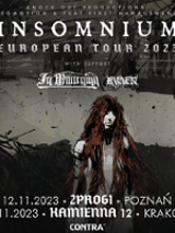 Black and white concert poster with information about the event.