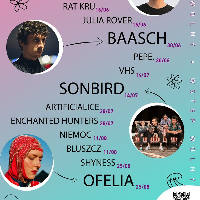Poster of the concerts in the series Scena nad Rusałką