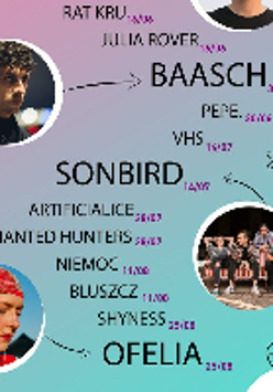 Poster of the concerts in the series Scena nad Rusałką