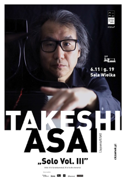 Concert poster - photo of the artist and information about the event.
