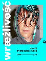 Photo of Kamil Piotrowicz and information about the event.