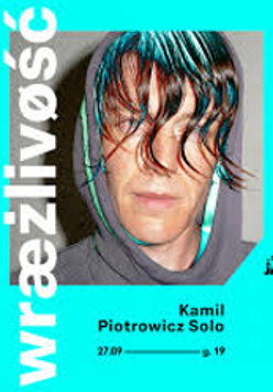 Photo of Kamil Piotrowicz and information about the event.