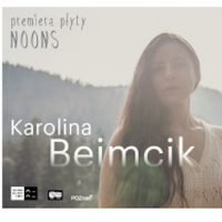 Photo of Karolina Beimcik, hills covered with trees as a background.