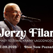 Photo of Jerzy Filar and information about the event.