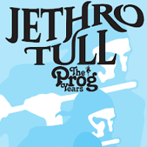 Concert poster - black inscriptions on white and blue background