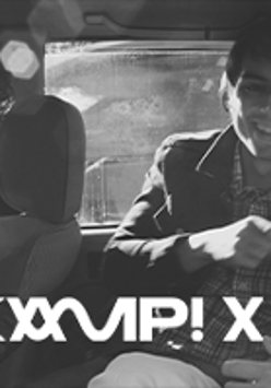 Black and white photo of the band members.