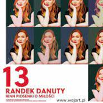 Concert poster - six identical small photos of Katarzyna dąbrowska and the title of the performance.