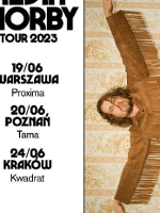 Concert poster: photo Kevin Morby and information about the event.